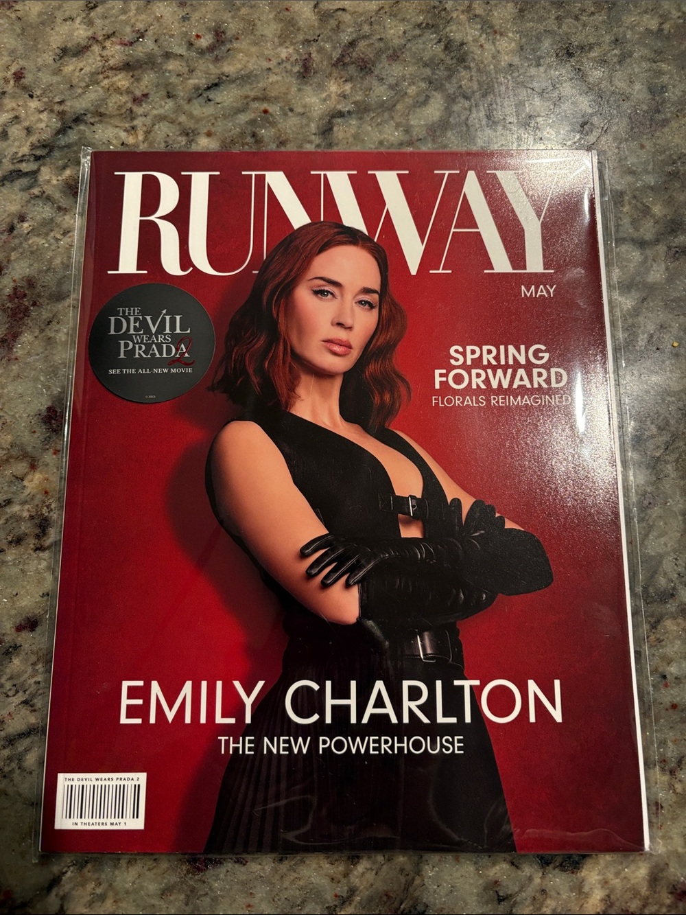 Devil Wears Prada 2 Exclusive Premiere Magazine  Featuring Emily Charlton